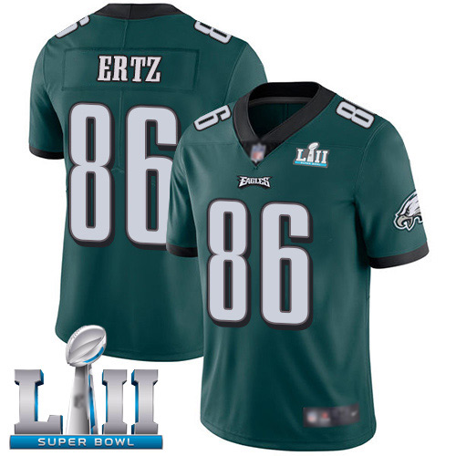 Men Philadelphia Eagles #86 Zach Ertz Midnight Green Team Color Vapor Untouchable NFL Jersey Limited Player Super->philadelphia eagles->NFL Jersey